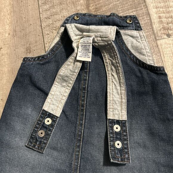 Old Navy baby cotton-lined Overalls- size 6-12 months - Picture 3 of 9